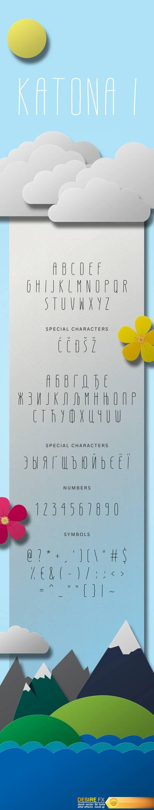 KATONA Typeface