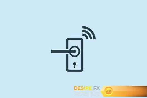 CreativeMarket 15 Home Security & Automation Icons 1239725