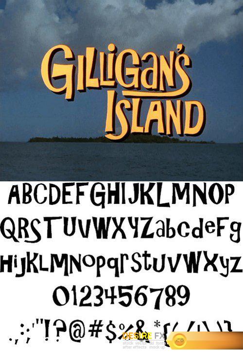 Gilligans Island font