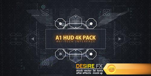 Videohive A1 HUD 4K PACK1