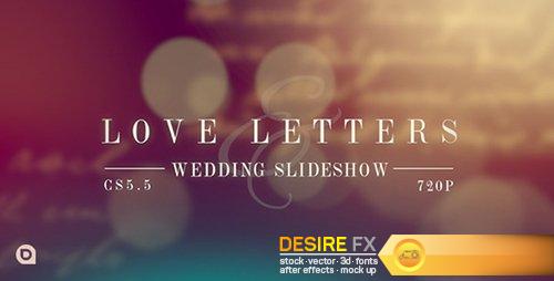 Videohive Love Letters Slideshow 1