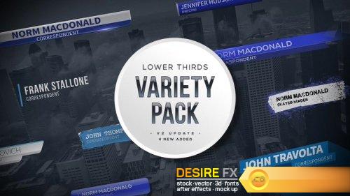 Videohive Lower Thirds Variety Pack1