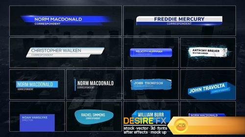 Videohive Lower Thirds Variety Pack2