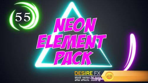 Videohive Neon Element Pack1