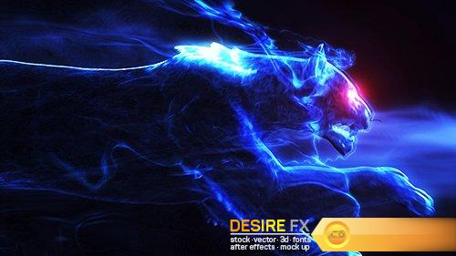 Videohive Panther Dark Smoke Reveal4