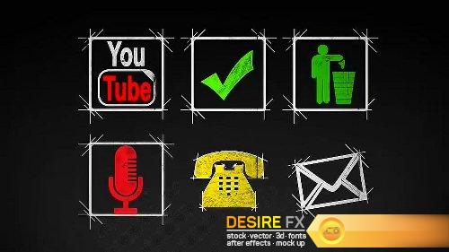Videohive Social Media Icons - 30 Pack4