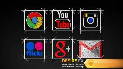 Videohive Social Media Icons - 30 Pack5