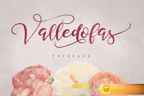 CreativeMarket Valledofas Typeface 35% OFF 1244141