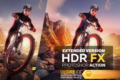 HDR FX Extended - Photoshop Action
