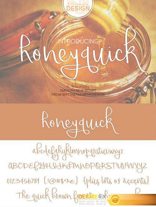 Honey quick Font