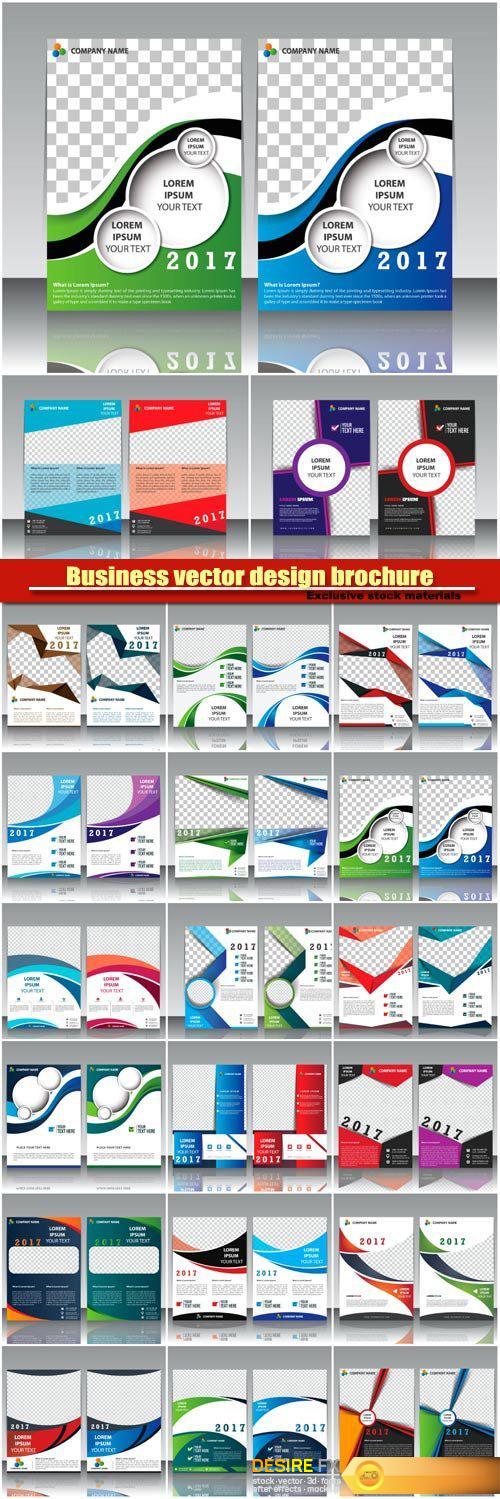 Business vector design brochure, flyer vector template, card creative design