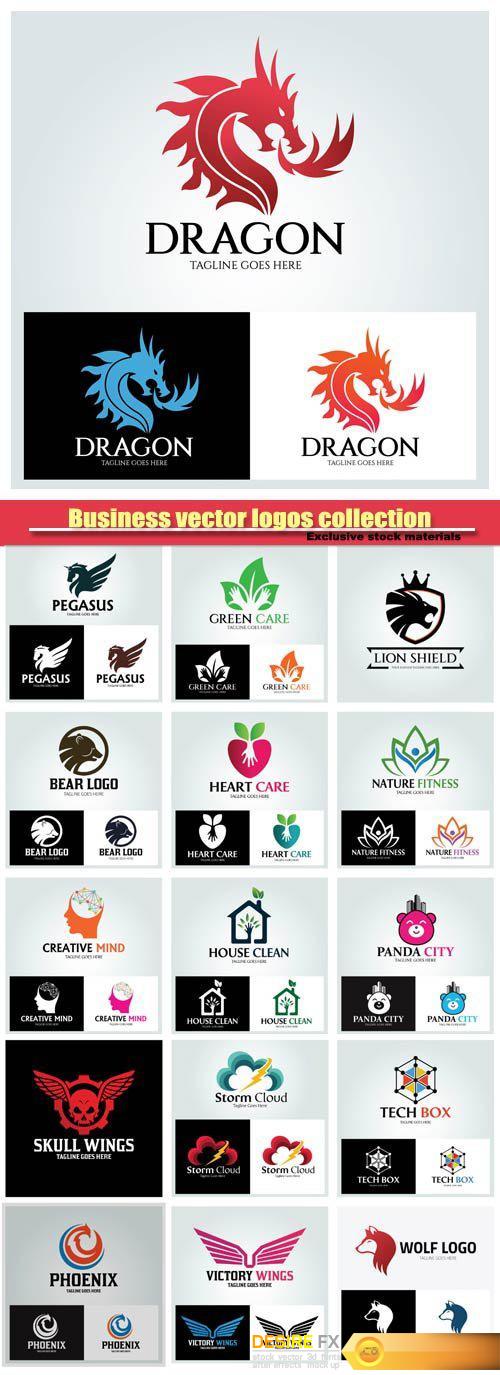 Business vector logos collection #15