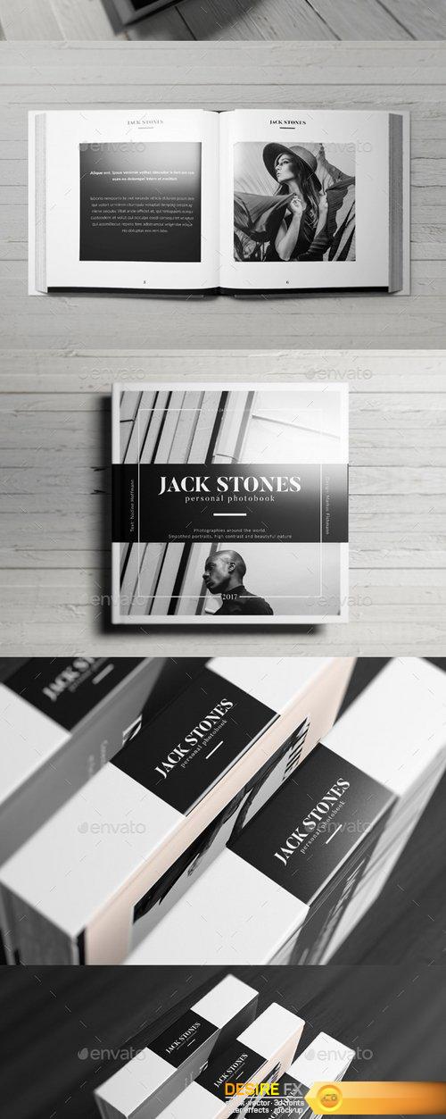 GraphicRiver - Square Book Mockup 19219276