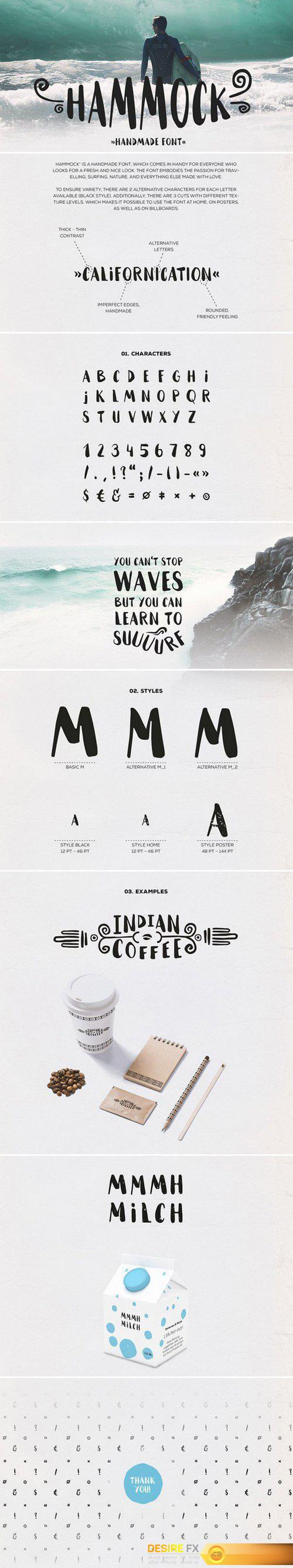 HAMMOCK font