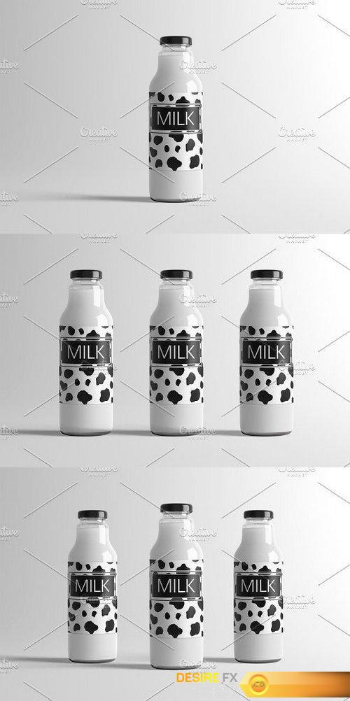 CM - Milk Bottle Mock-Up 690833