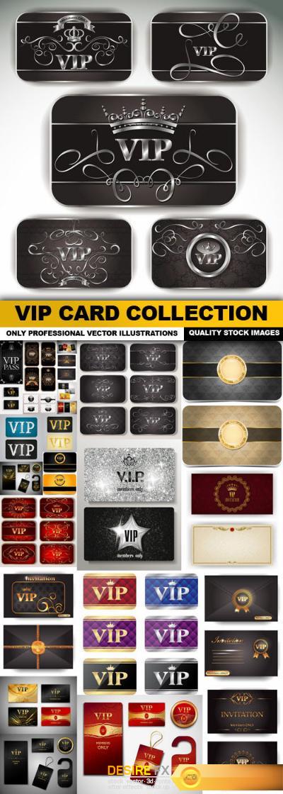 VIP Card Collection - 25 Vector