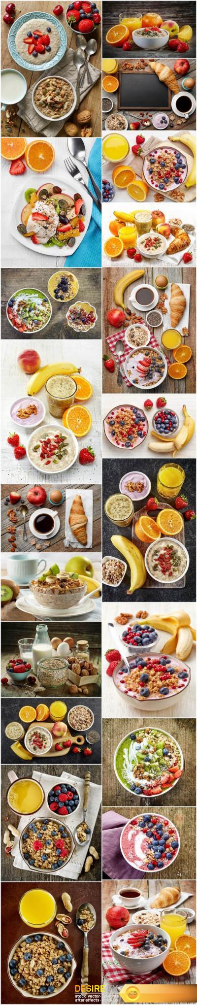 Healthy breakfast ingredients 2 - 21xUHQ JPEG