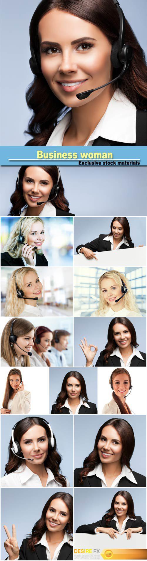 Business woman, women operators