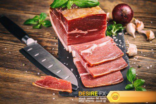 Slices of Prosciutto 9X JPEG