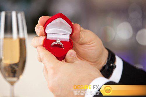 Marriage proposal Wedding Ring 11X JPEG