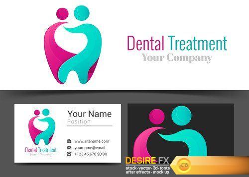 Corporate Logo and Business Card Sign Template 8X EPS