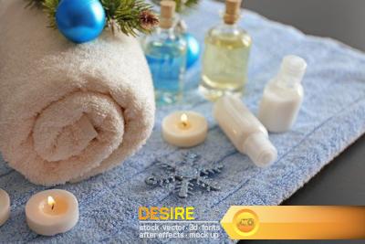 Composition of spa treatment, 15 x UHQ JPEG