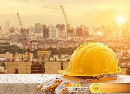 Safety Helmet Engineering Construction worker equipment 13X JPEG
