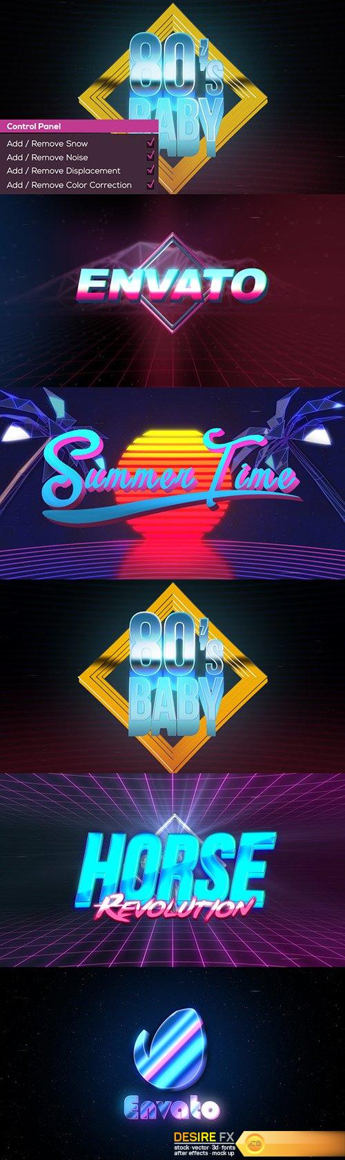 DesireFX Videohive 80s Baby VHS Logo-Titles Opener1