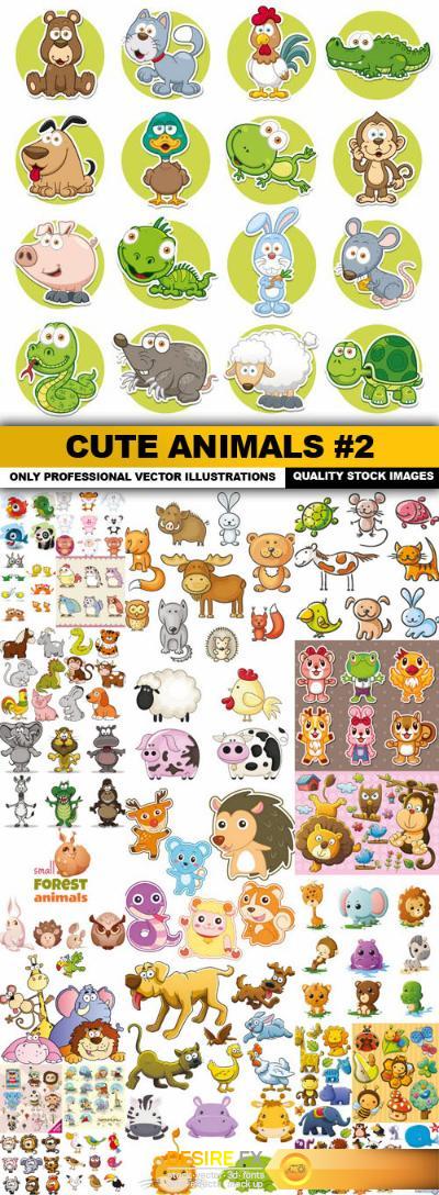 Cute Animals #2 - 28 Vector