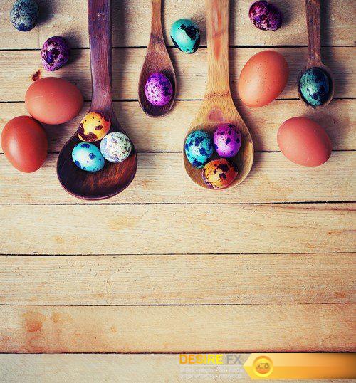 Coloring Easter eggs and rabbit a wonderful  17X JPEG