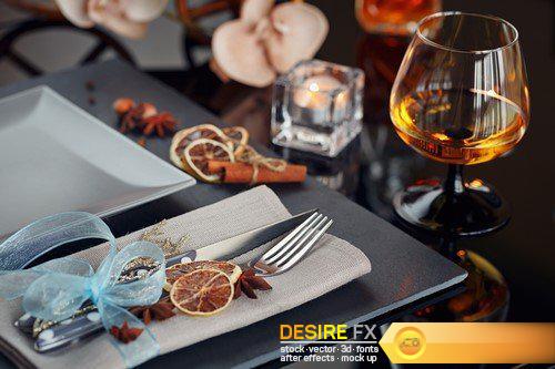 Lemon, nuts and assortment of fine chocolates, cognac 12X JPEG