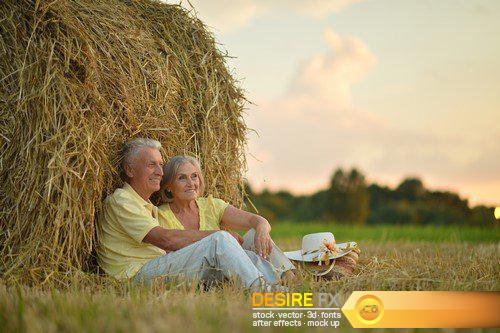 Senior couple happy together 9X JPEG