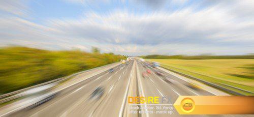 Blur background Motorway Highway 6X JPEG