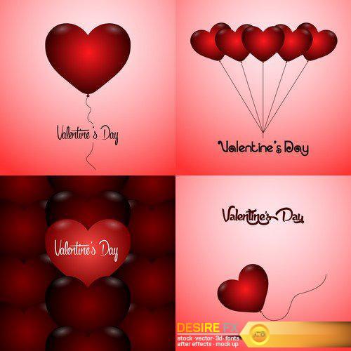 Happy Valentines Day 3X EPS