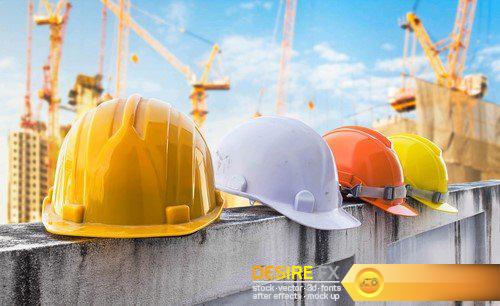 Safety Helmet Engineering Construction worker equipment 13X JPEG