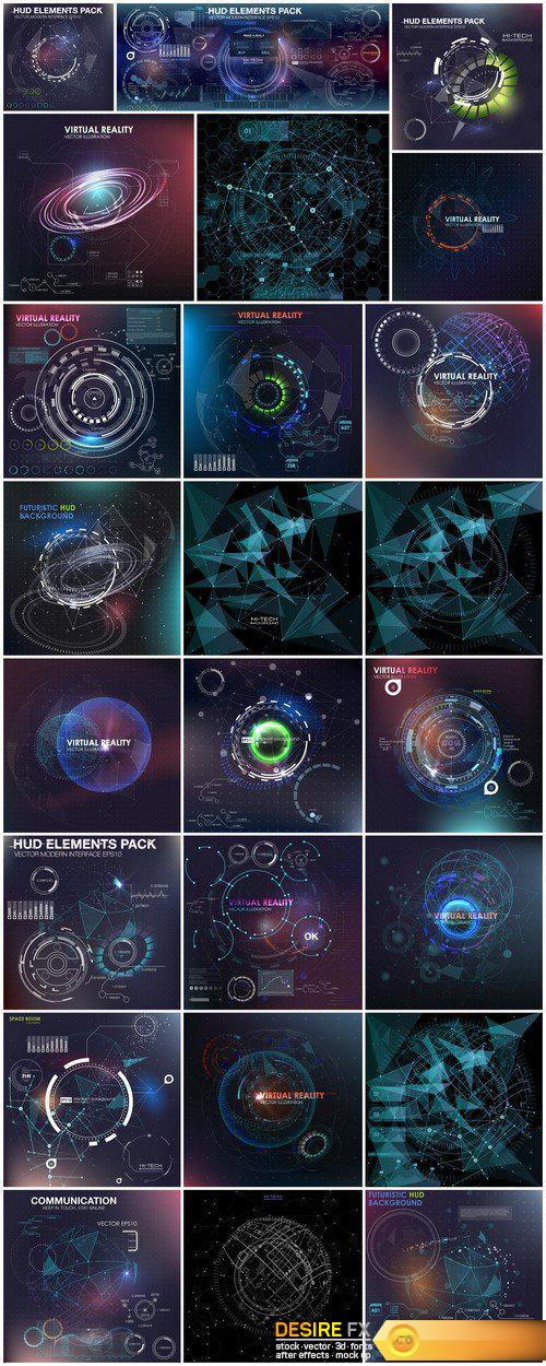 Abstract high technologies 24X EPS