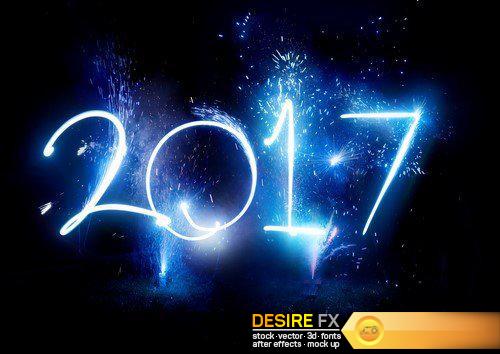 Firework Rockets Launching 2017  6X JPEG