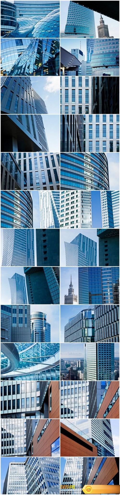 Modern Architecture, Skyscrapers, Metal & Glass - 125 HQ JPEG Photo1