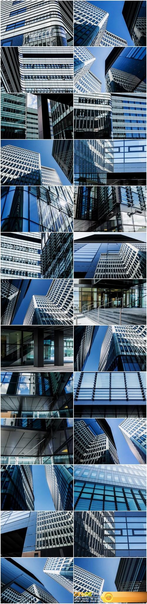 Modern Architecture, Skyscrapers, Metal & Glass - 125 HQ JPEG Photo4
