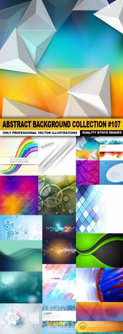 Abstract Background Collection #107 - 20 Vector