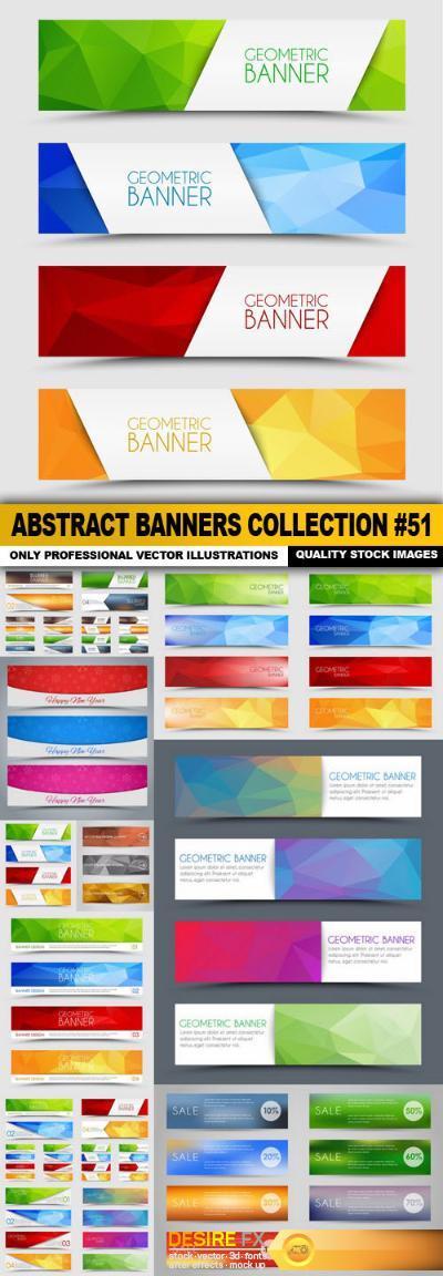 Abstract Banners Collection #51 - 12 Vectors