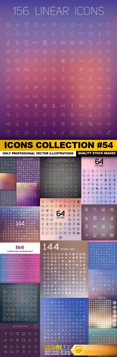 Icons Collection #54 - 20 Vector