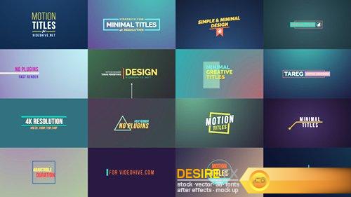 Videohive Motion Titles1