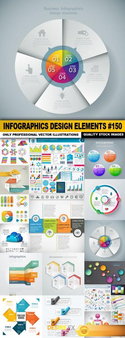 Infographics Design Elements #150 - 20 Vector