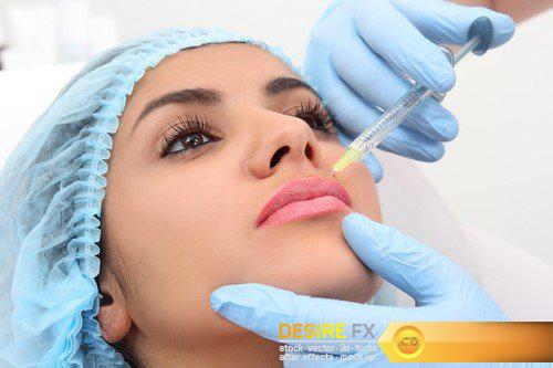 Surgery concept Hyaluronic acid injection 9X JPEG