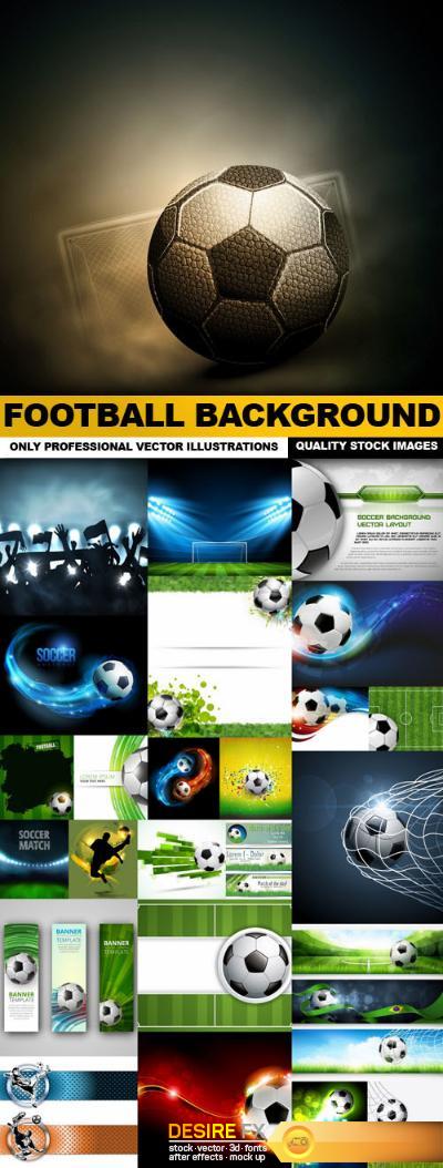 Football Background - 25 Vector