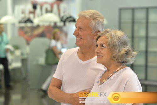 Senior couple happy together 9X JPEG