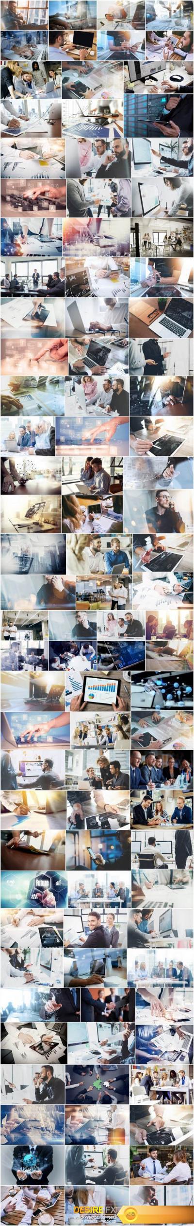 Business team, StartUp and Corporation - 100xUHQ JPEG Professional Stock Images