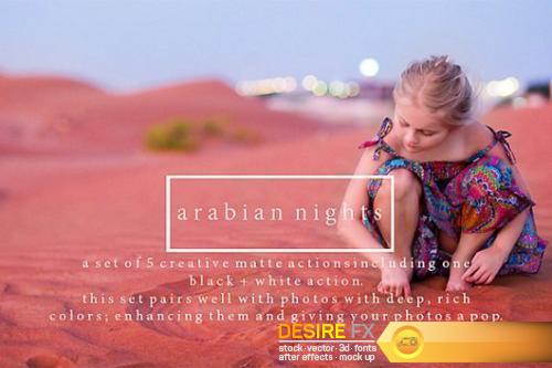 CM - Arabian Nights - Photoshop Actions