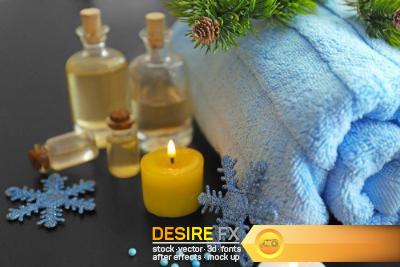 Composition of spa treatment, 15 x UHQ JPEG